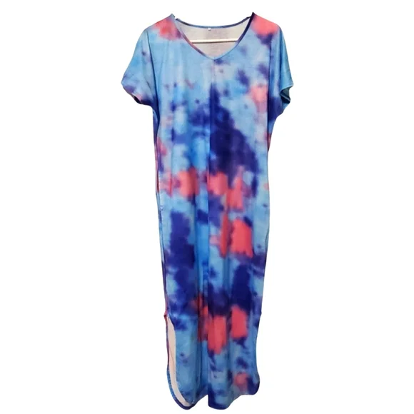 maxi dress flat lay Low Back Slip Maxi Dress